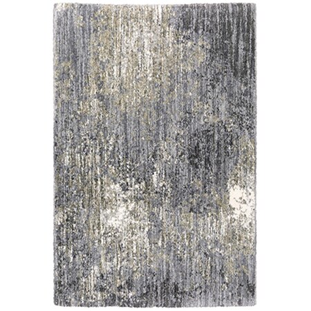 Oriental Weavers 2 ft. 3 in. x 7 ft. 6 in. Aspen Machine Woven Runner RugGrey A2060W068230ST